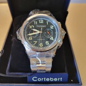 Cortebert Hunter Green Ouragen Watch (CB-3009-44)